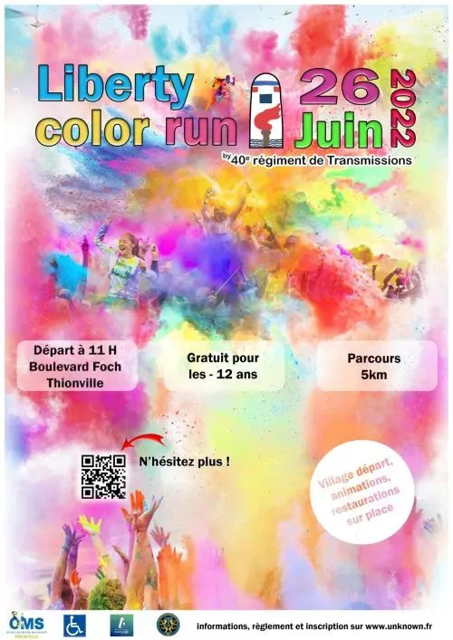Liberty Color Run 2026 Guide Inscription Résultats