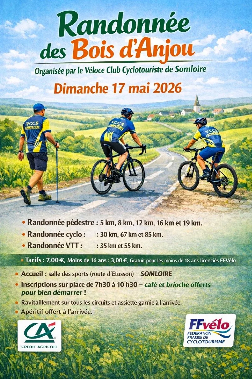 Rando des Bois d&rsquo;Anjou 2026 Guide Inscription Résultats