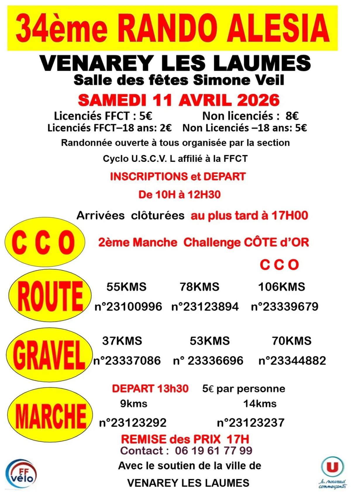 Randonnee Alésia Cyclo 2026 Guide Inscription Résultats