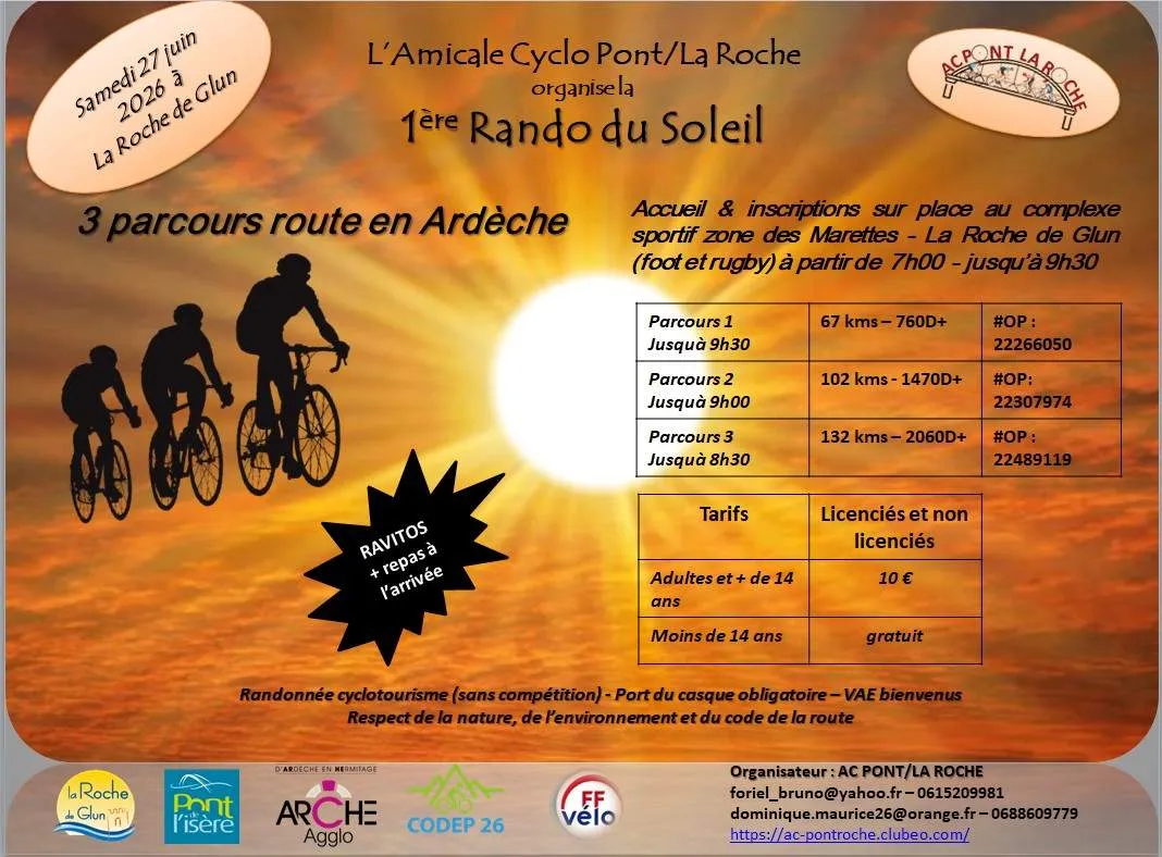 Randonnée du Soleil 2026 Guide Inscription Résultats