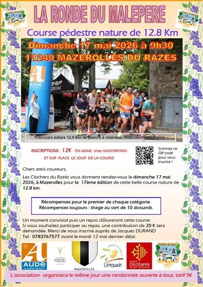 affiche de la course