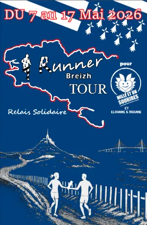 RunnerBreizh Tour Relais Solidaire pour Mille et Un Sourires 2026 Guide Inscription Résultats