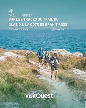 Sur les traces du Trail du Glazig® et la côte de Granit Rose 2026 Guide Inscription Résultats