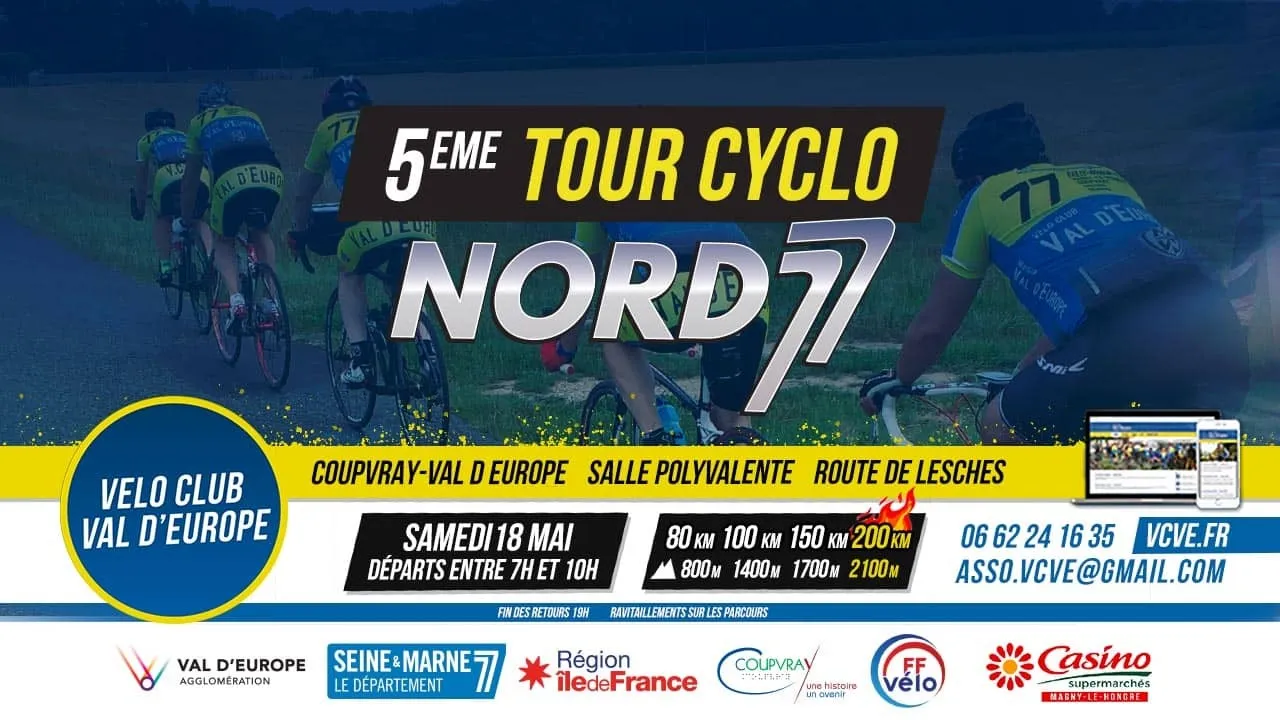 Tour Cyclo Nord 77 2026 Guide Inscription Résultats