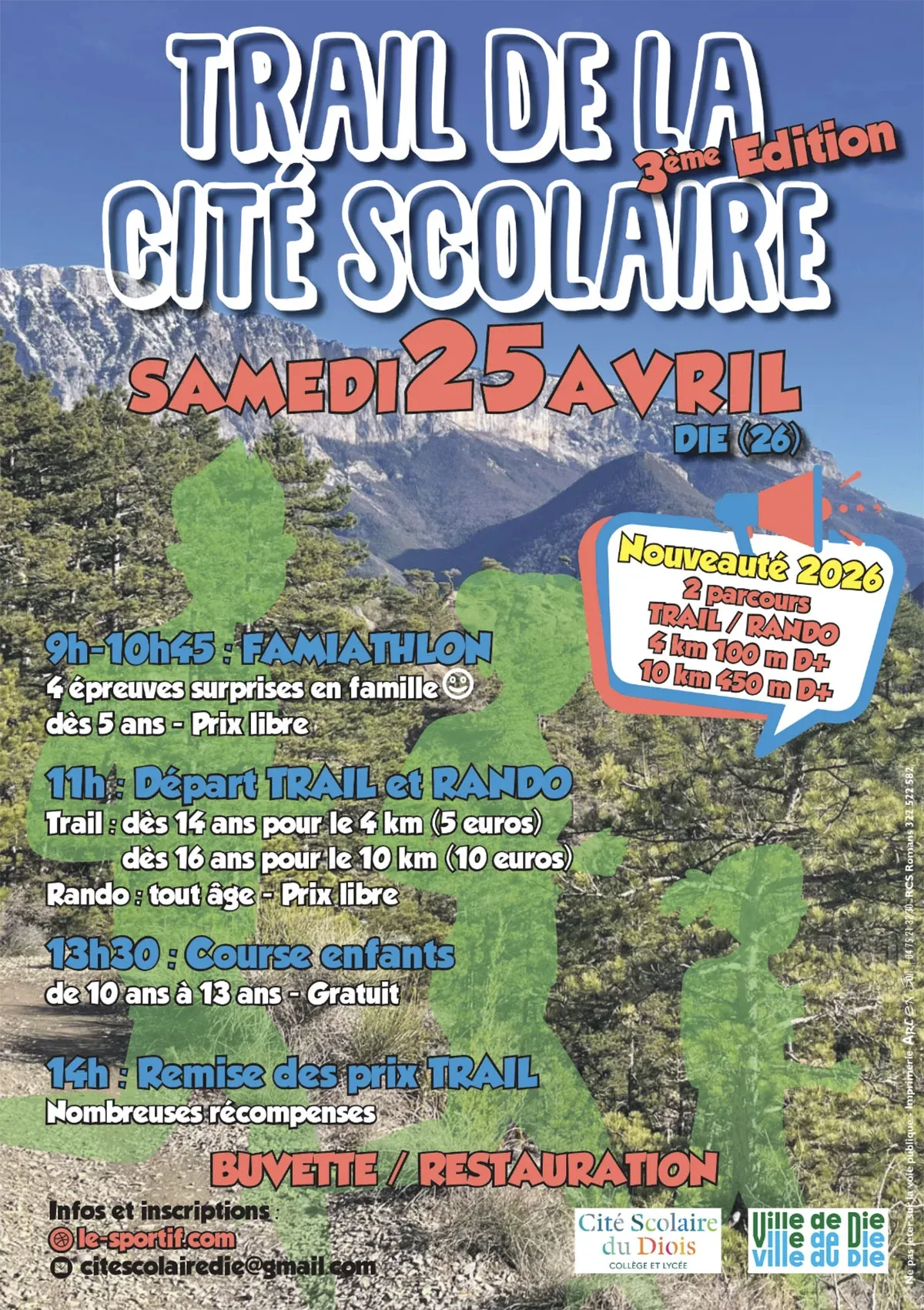 Trail De La Cité Scolaire trail du Diois 2026 Guide Inscription Résultats