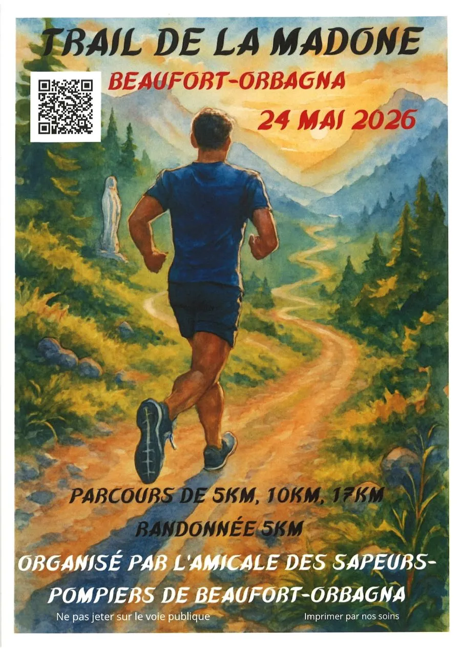 Trail de la Madone Beaufort Orbagna 2026 Guide Inscription Résultats