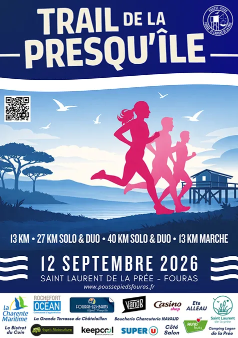 Trail de la Presqu&rsquo;ïle de Fouras 2026 Guide Inscription Résultats