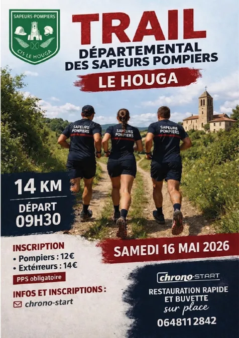 Trail départemental des Sapeurs Pompiers 2026 Guide Inscription Résultats