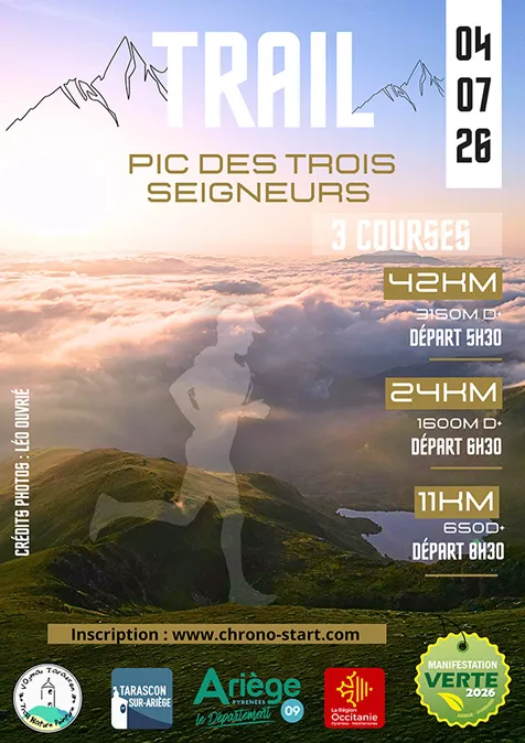 Trails de la courbiere – Trail du Pic des 3 Seigneurs 2026 Guide Inscription Résultats