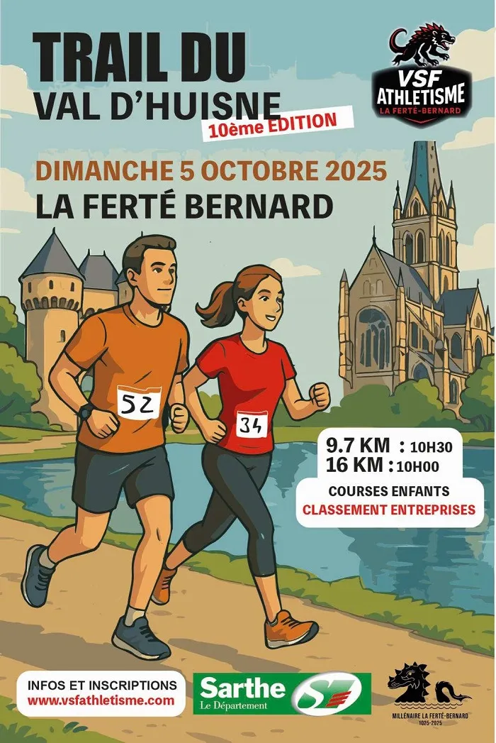 Trail semi urbain du Val d&rsquo;Huisne 2026 Guide Inscription Résultats