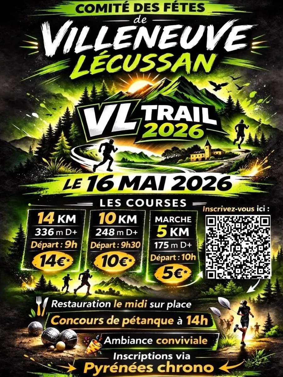 Villeneuve Lécussan Trail 2026 Guide Inscription Résultats