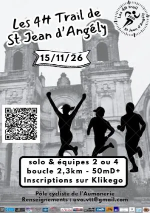 4H Trail de Saint Jean d&rsquo;Angély 2026 Guide Inscription Résultats