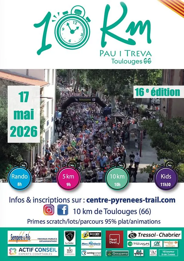 5 km et 10 km de la Pau I Treva 2026 Guide Inscription Résultats