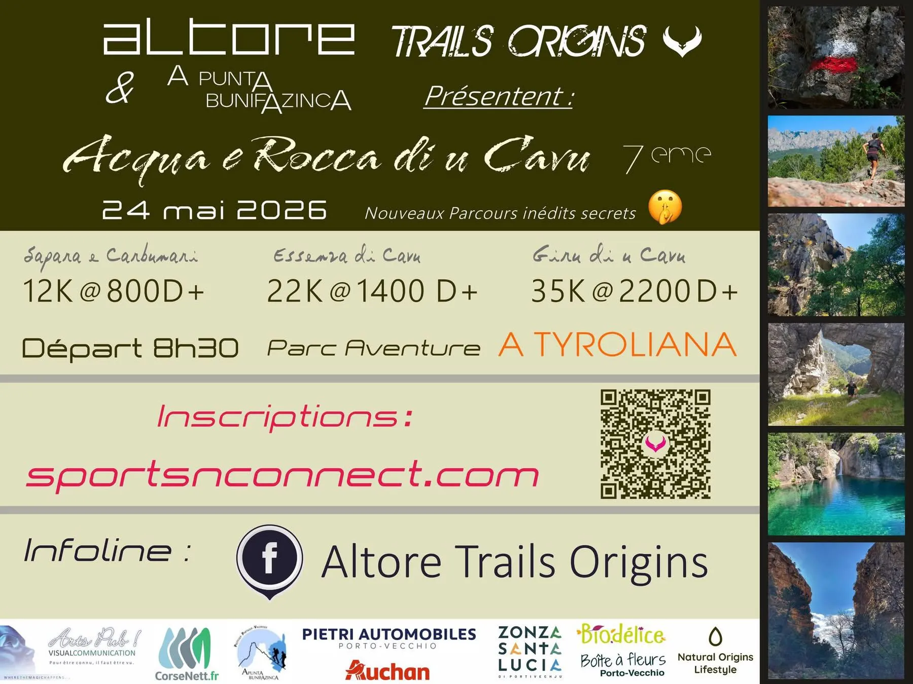 Acqua e Rocca di u Cavu 2026 Guide Inscription Résultats