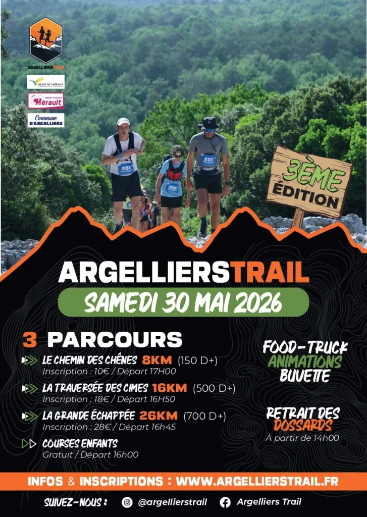 Argelliers Trail 2026 Guide Inscription Résultats