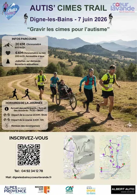 Autis’Cimes Trail 2026 Guide Inscription Résultats