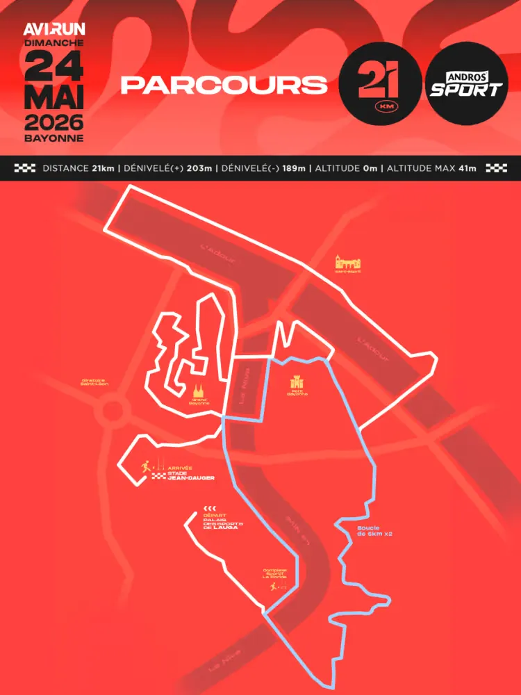 affiche de la course
