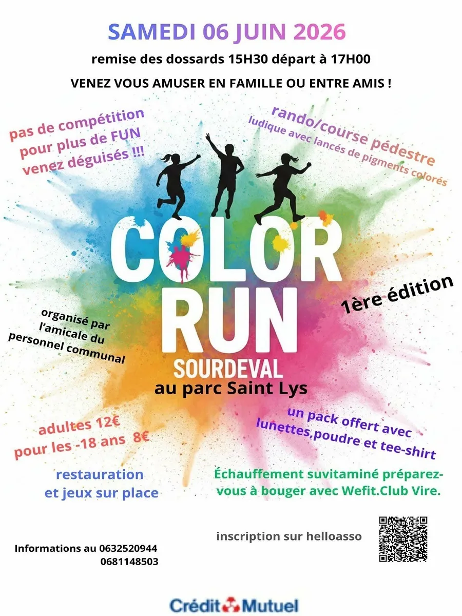 Color Run Sourdeval 2026 Guide Inscription Résultats