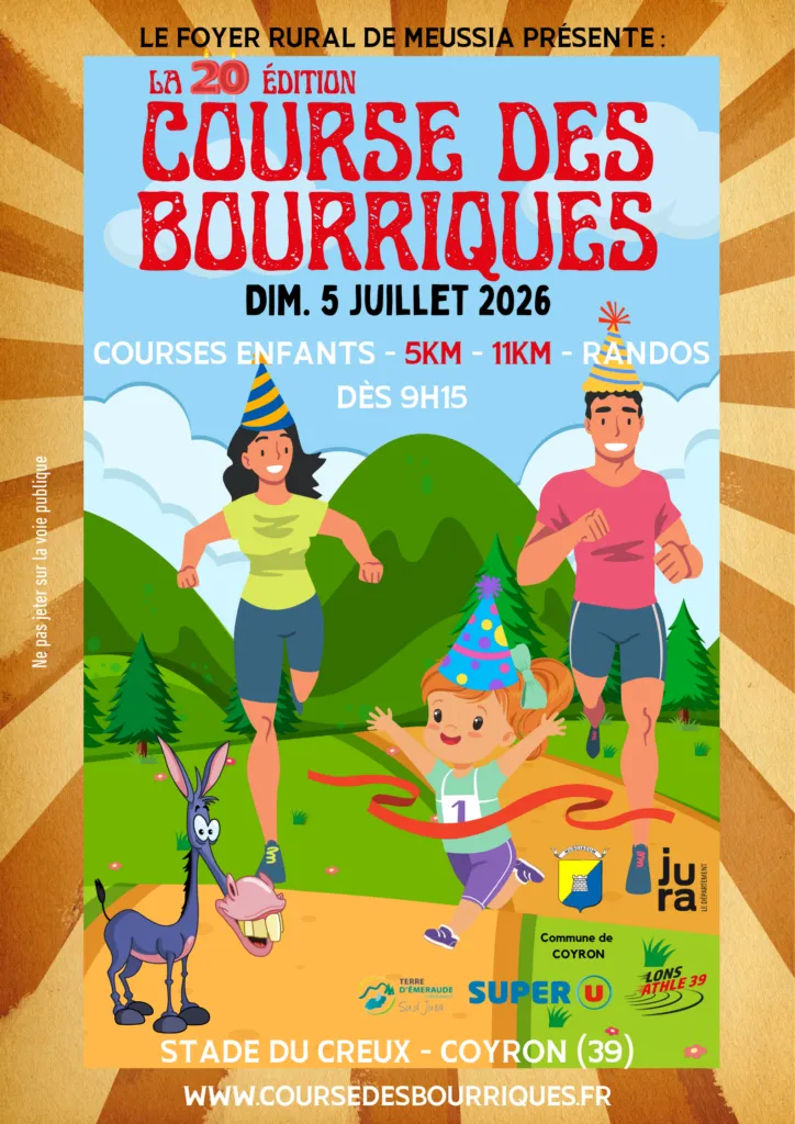 affiche de la course