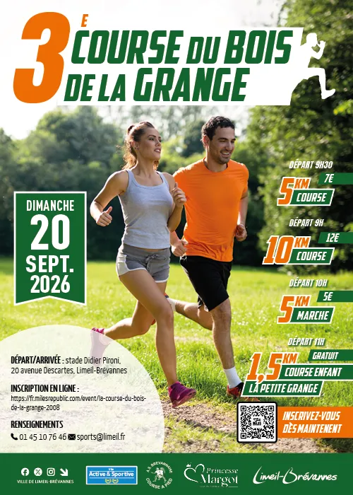 Course du Bois de la Grange 2026 Guide Inscription Résultats