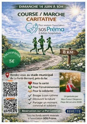 course marche caritative SOS PREMA 2026 Guide Inscription Résultats