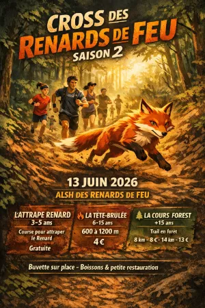 Cross des Renards de Feu 2026 Guide Inscription Résultats