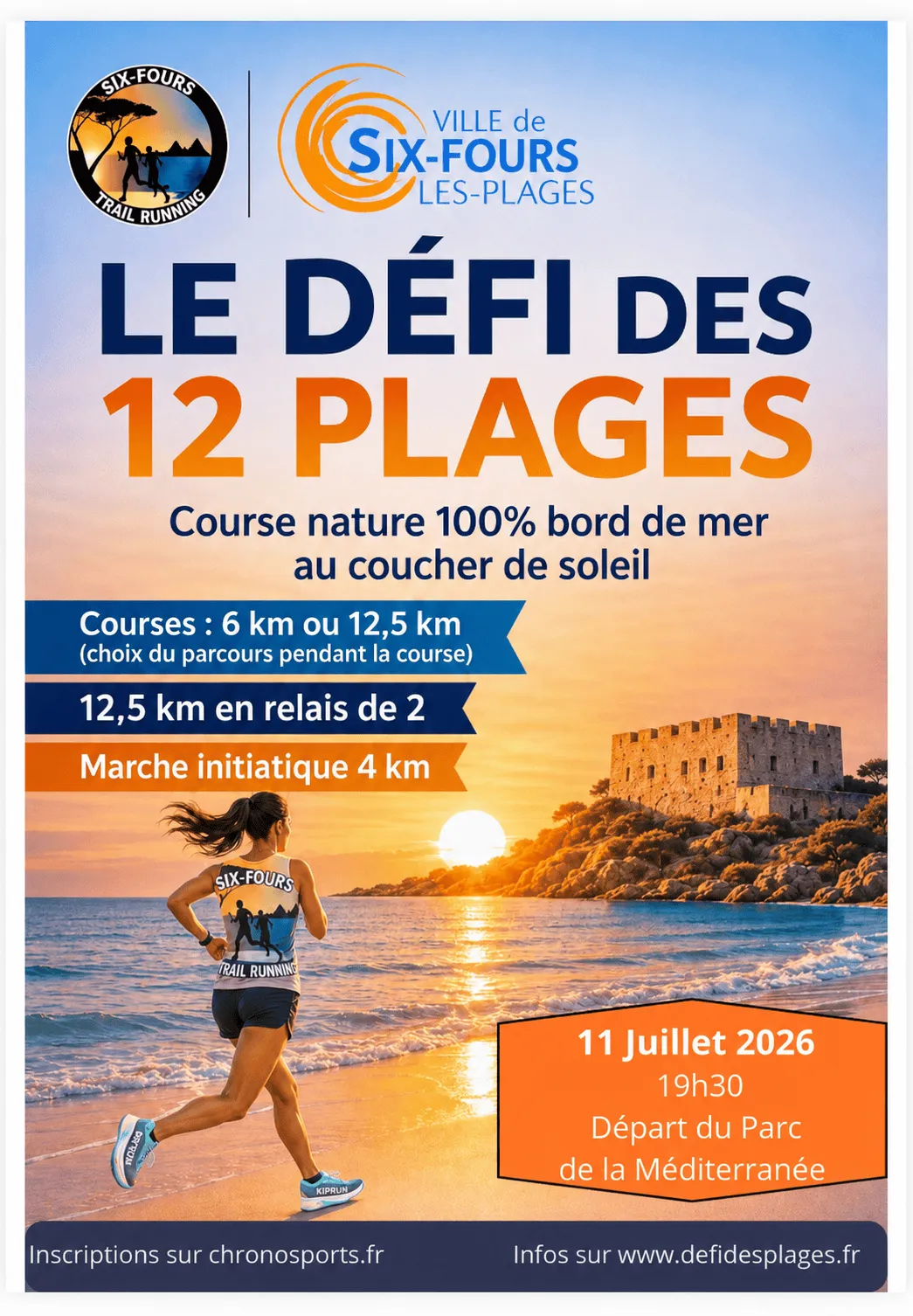 Défi des 12 Plages Six Fours les Plages 2026 Guide Inscription Résultats