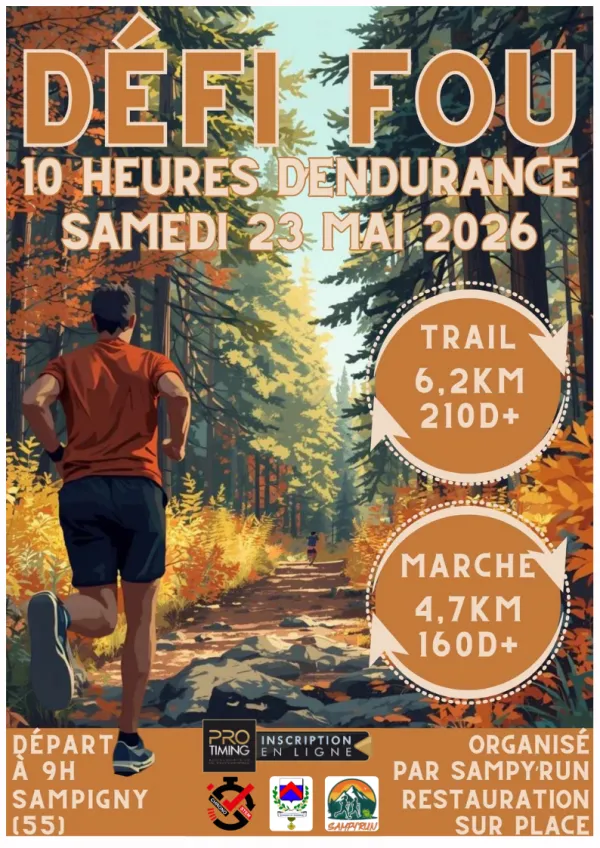 Défi Fou Sampy&rsquo;Run 2026 Guide Inscription Résultats