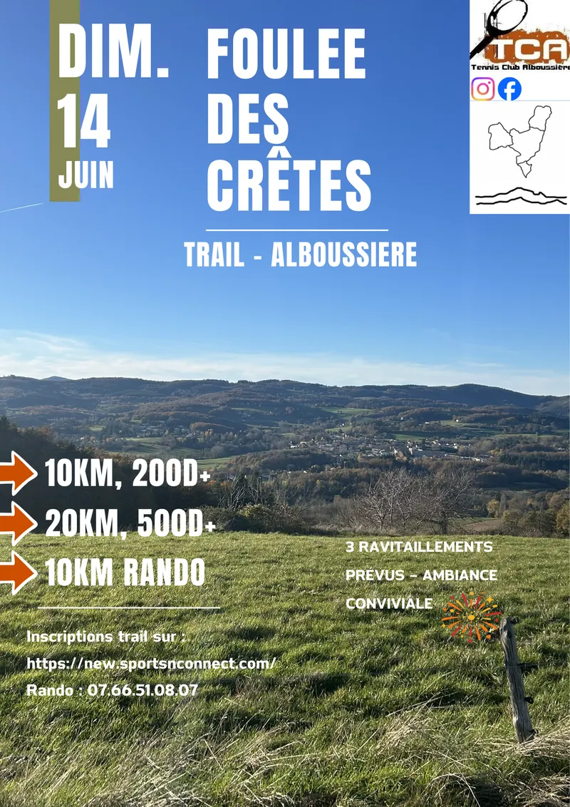 Foulée des Crêtes Alboussiere 2026 Guide Inscription Résultats