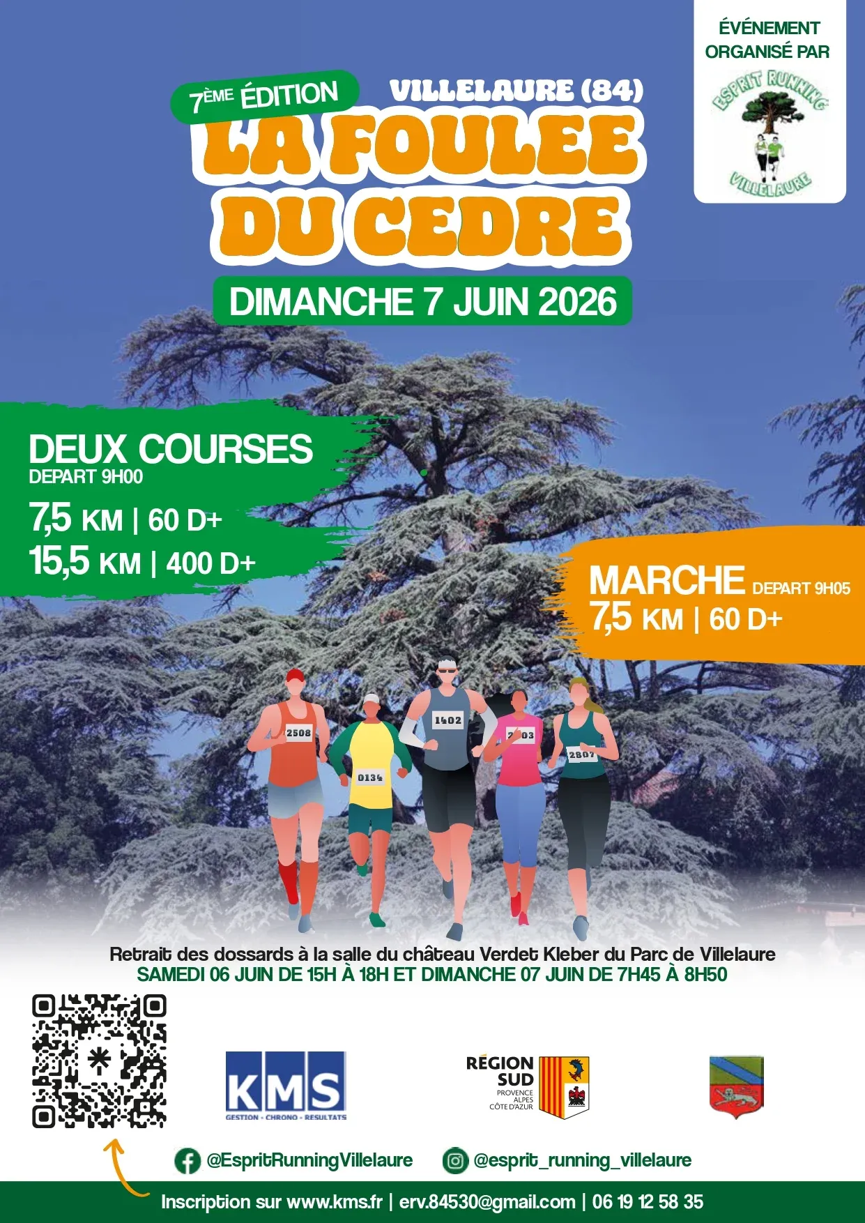 affiche de la course