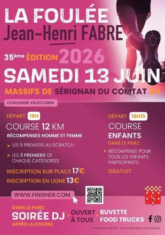 Foulée Jean-Henri Fabre 2026 Guide Inscription Résultats