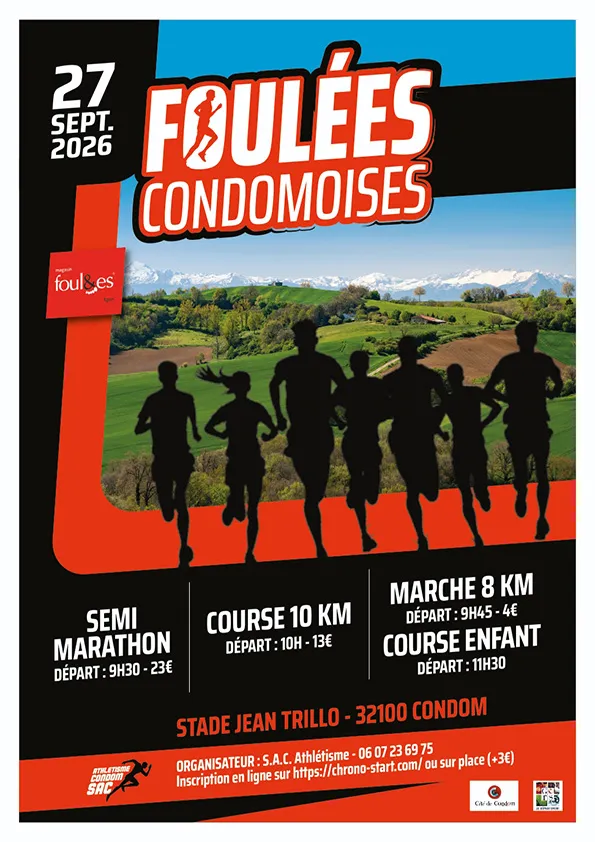 Foulées Condomoises 2026 Guide Inscription Résultats