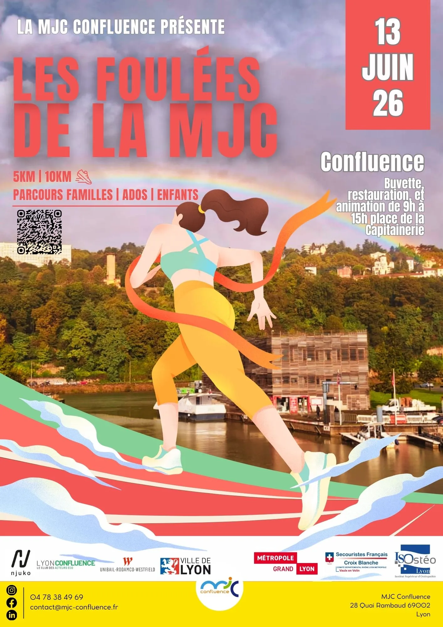 Foulées de la Mjc Confluence 2026 Guide Inscription Résultats
