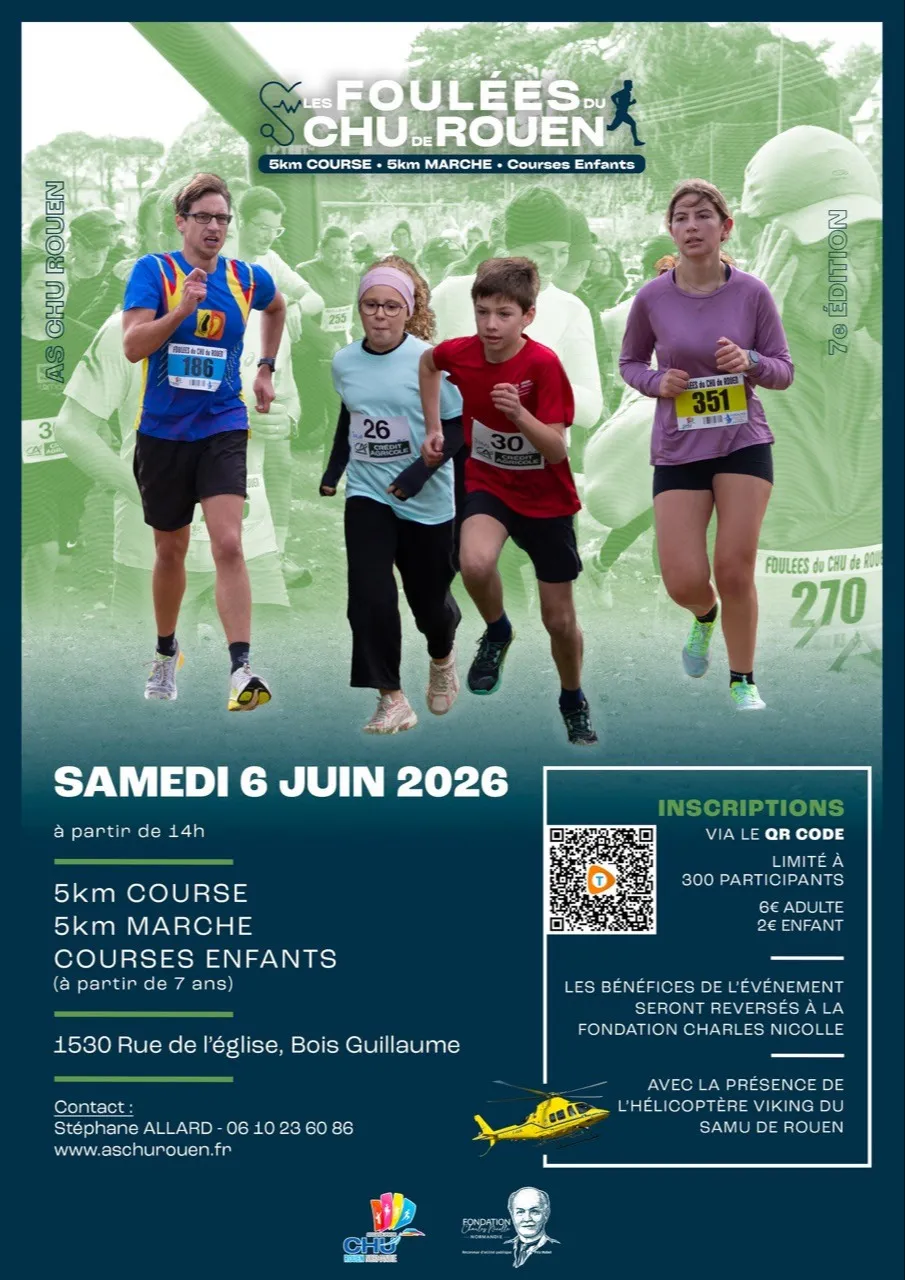 Foulées du Chu de Rouen 2026 Guide Inscription Résultats
