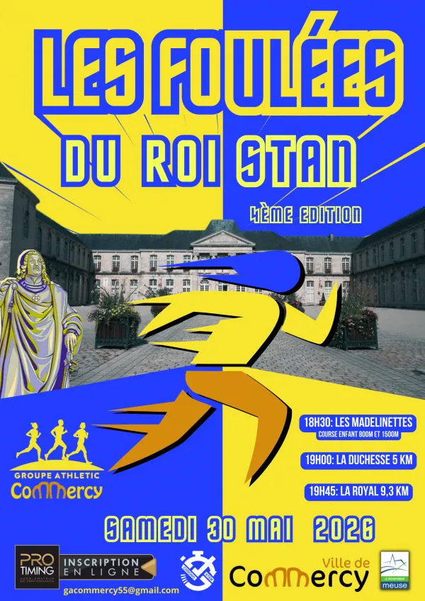 affiche de la course