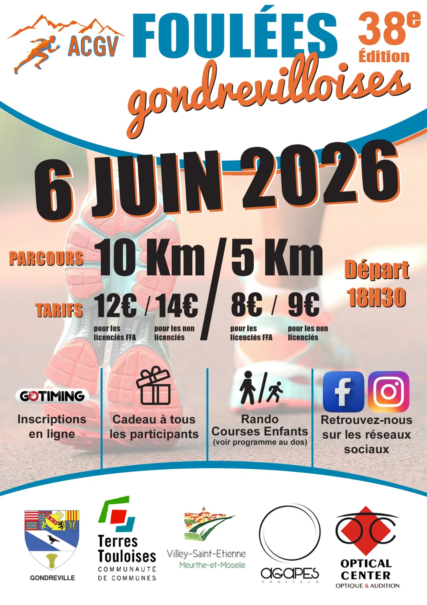 Foulées Gondrevilloises 2026 Guide Inscription Résultats