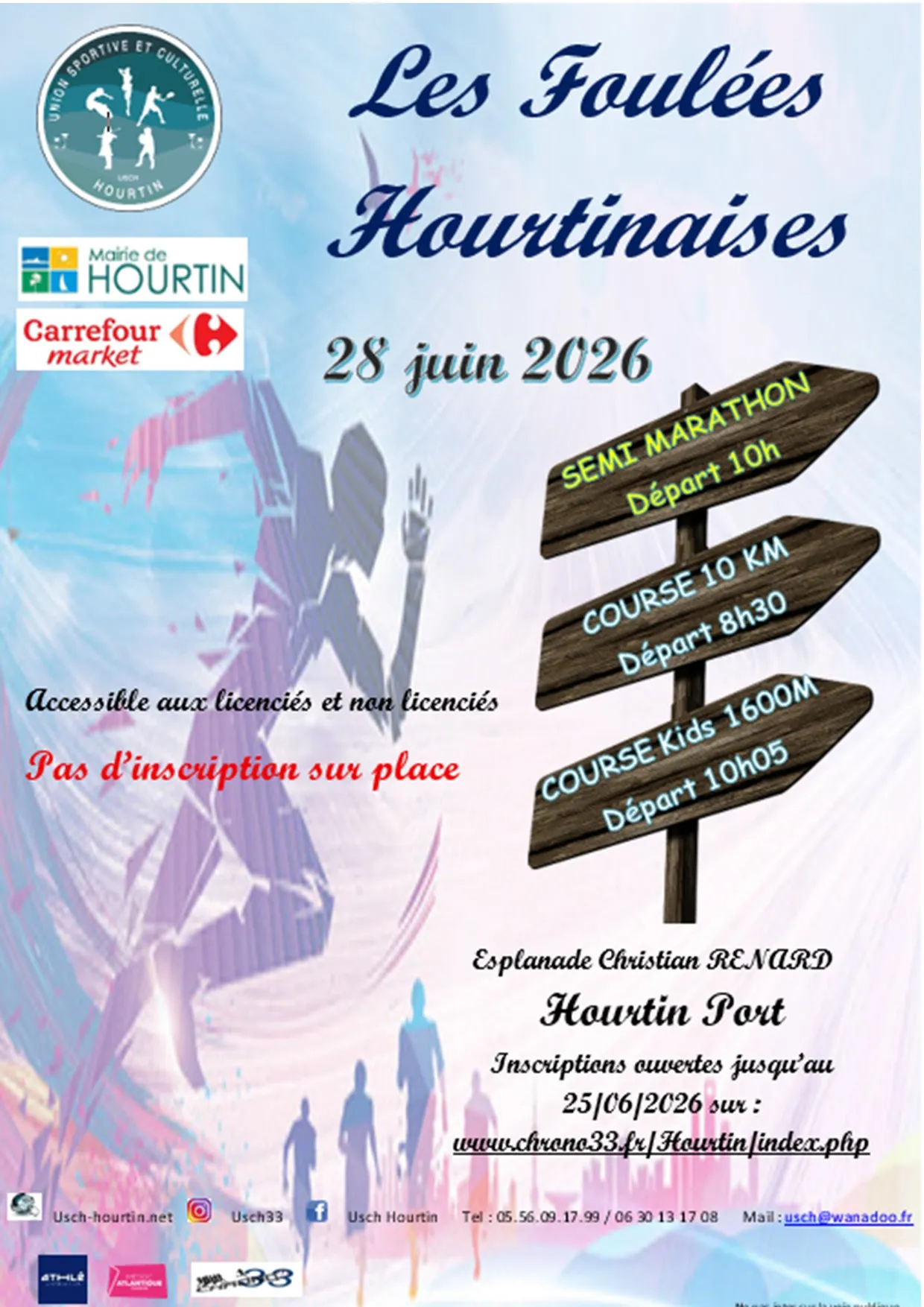 Foulées Hourtinaises 2026 Guide Inscription Résultats