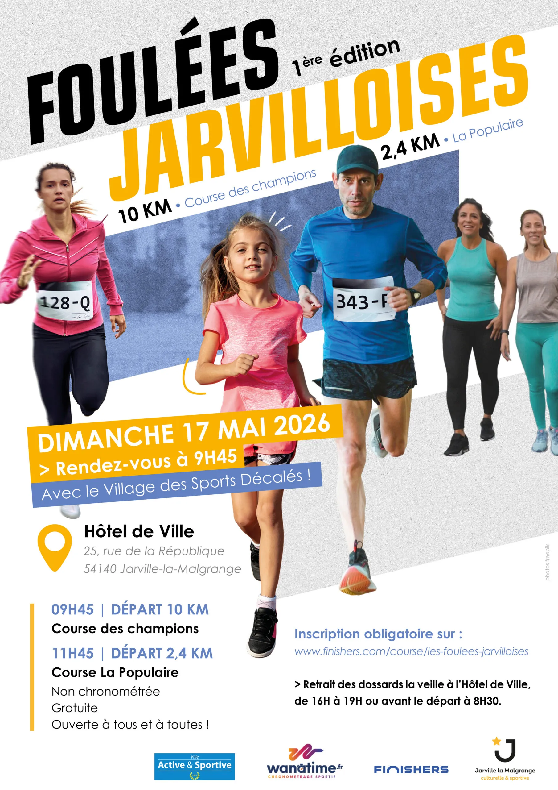 Foulées Jarvilloises 2026 Guide Inscription Résultats