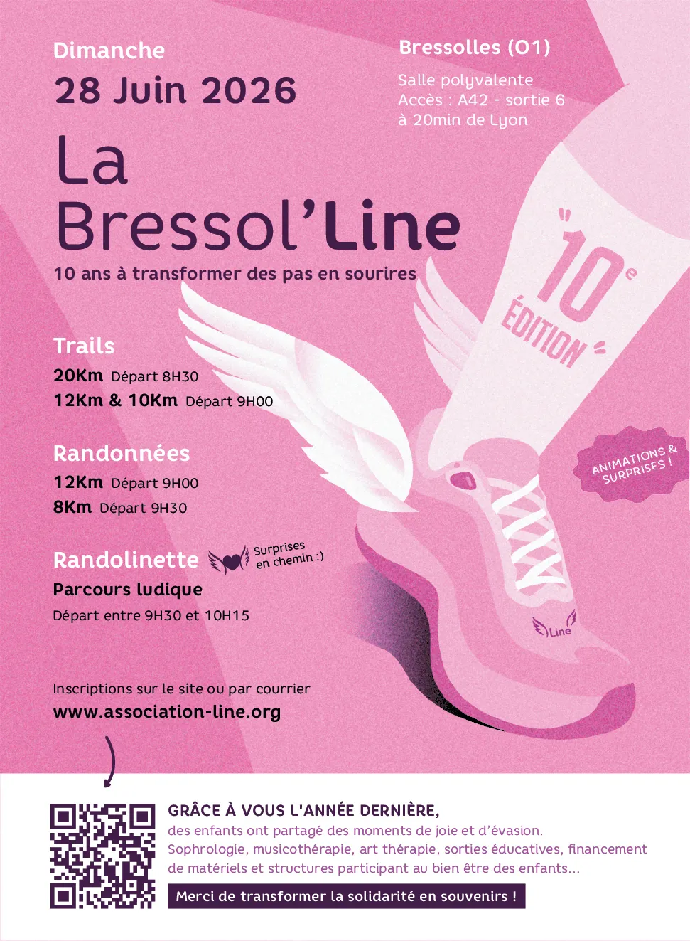 affiche de la course
