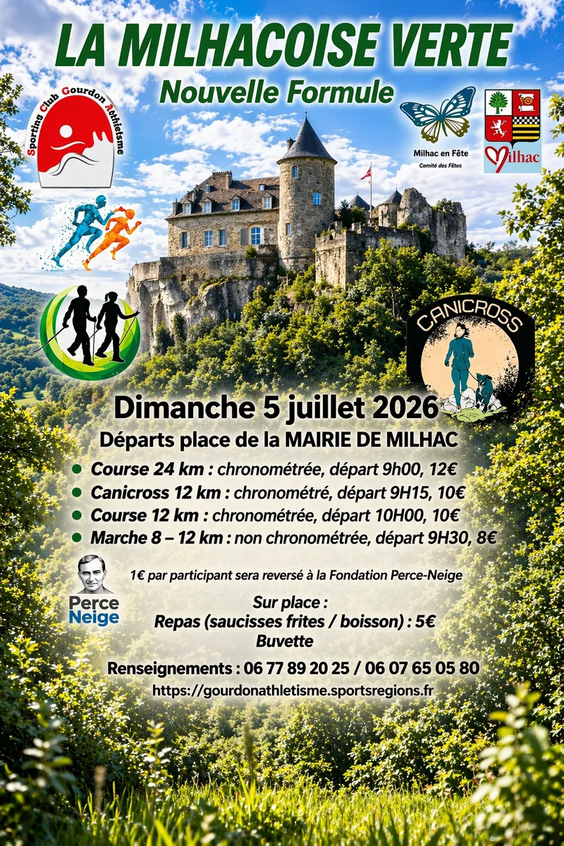 La Milhacoise verte 2026 Guide Inscription Résultats