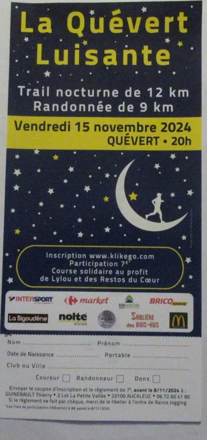 La Quevert Luisante 2026 Guide Inscription Résultats
