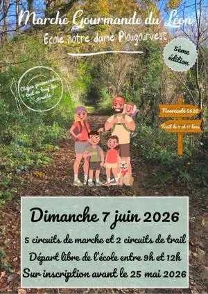 Marche gourmande du Léon 2026 Guide Inscription Résultats