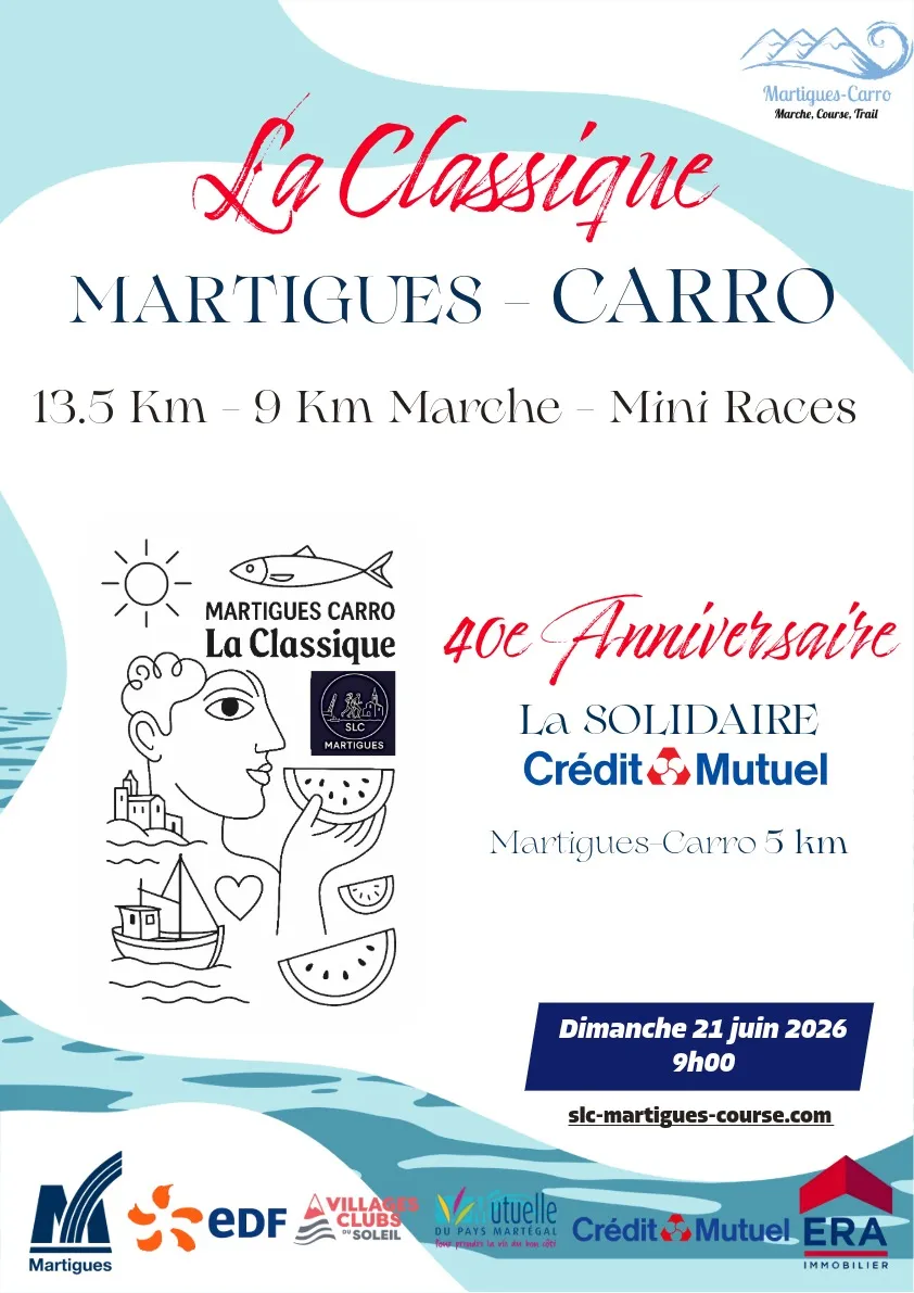 affiche de la course