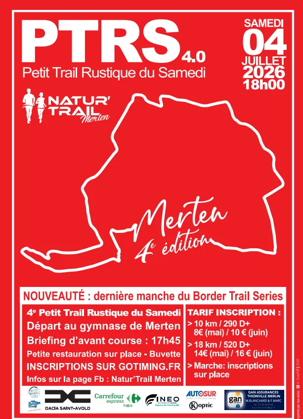 Petit Trail Rustique du Samedi 2026 Guide Inscription Résultats