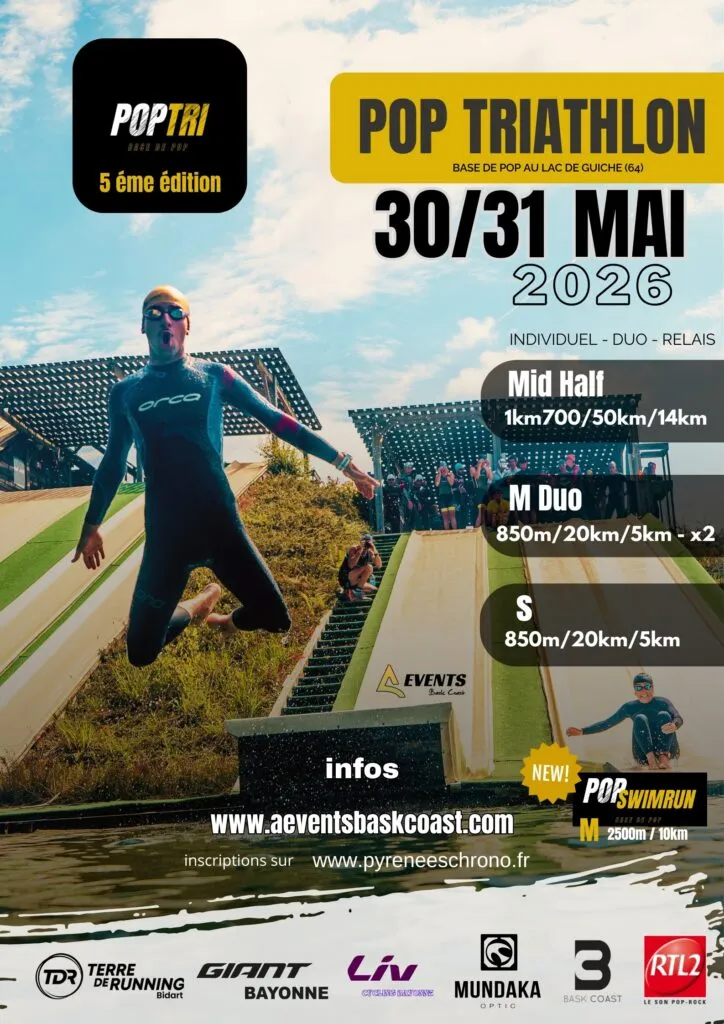 Pop Triathlon 2026 Guide Inscription Résultats
