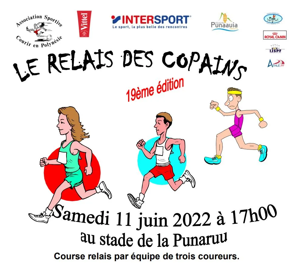 Relais des Copains Punaauia 2026 Guide Inscription Résultats