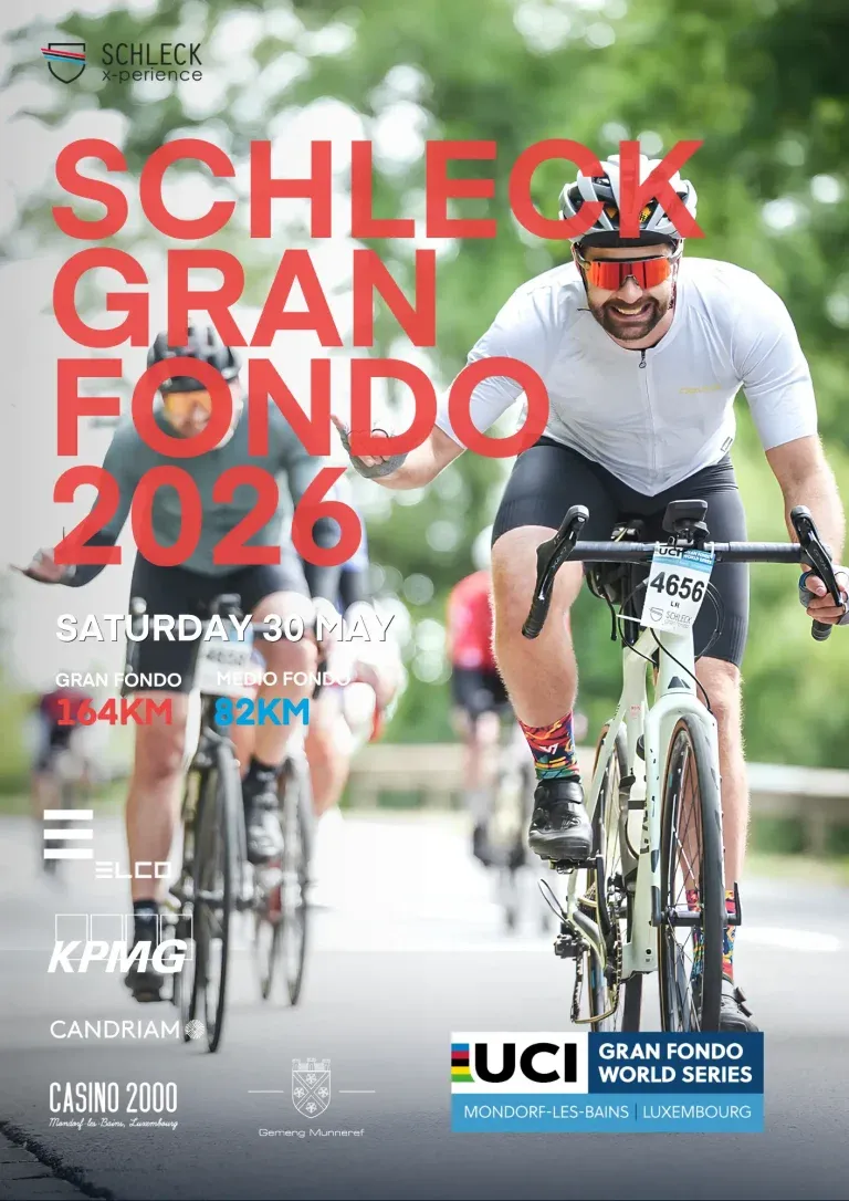 Schleck Gran Fondo Mondorf les Bains 2026 Guide Inscription Résultats