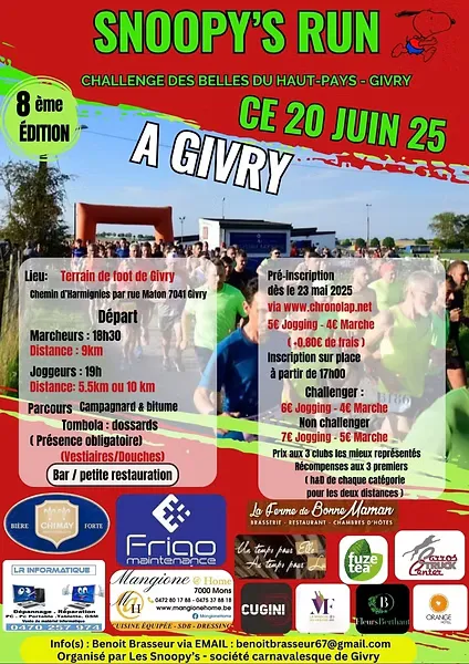 Snoopy&rsquo;s Run 2026 Guide Inscription Résultats