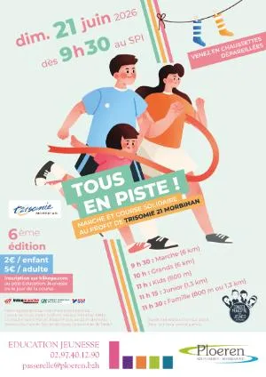 Tous en Piste Ploeren 2026 Guide Inscription Résultats