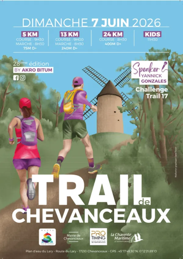 affiche de la course